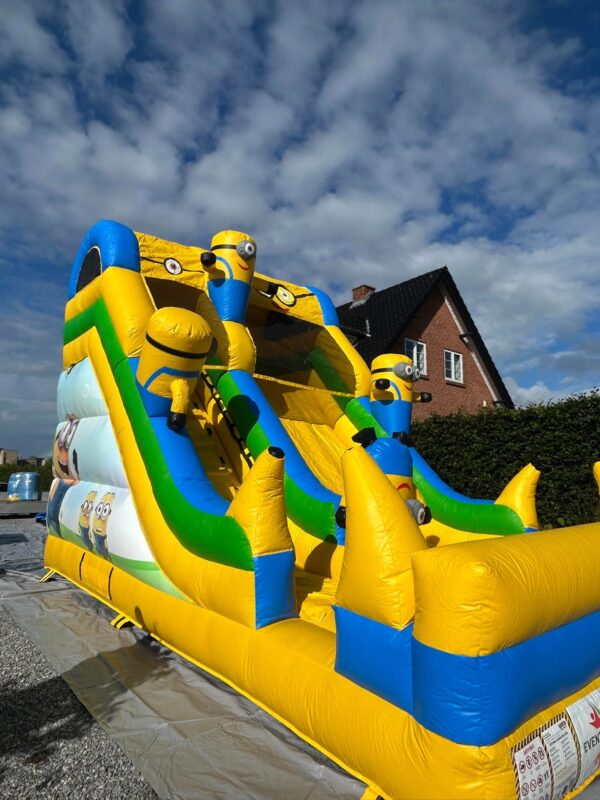 Premium. Hoppeborg til børn 🎈 Perfekt til 6–10 år – sjov til børnefest (Minions 3)