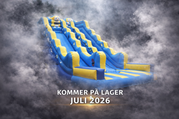 Minions Hoppeborg 4👉 Perfekt til aktive børn 6 - 10år