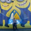 Basic. Hoppeborg til børn 🎈 Perfekt til 4–8 år – sjov til børnefest (Minions 1)