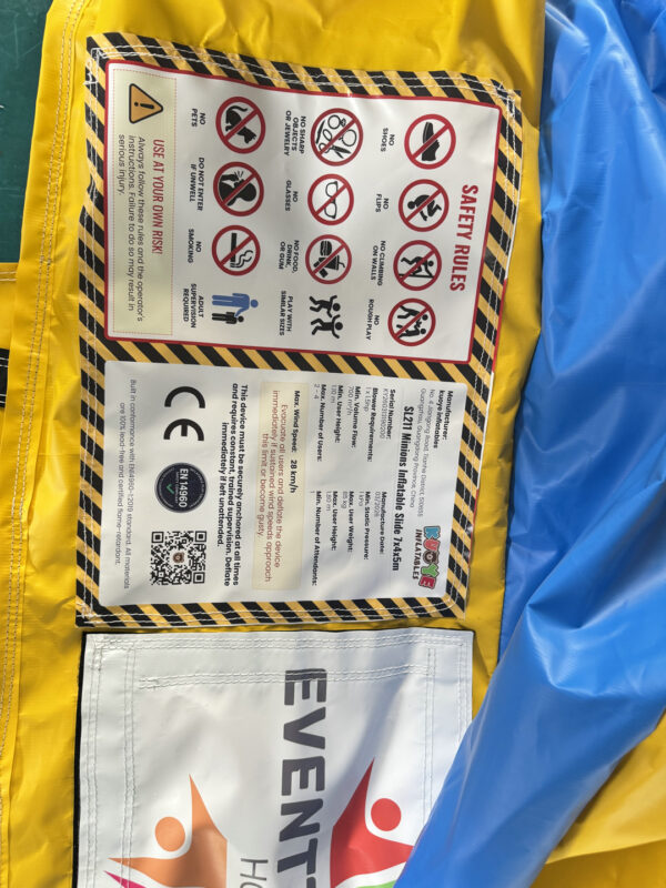 Premium. Hoppeborg til børn 🎈 Perfekt til 6–10 år – sjov til børnefest (Minions 3)