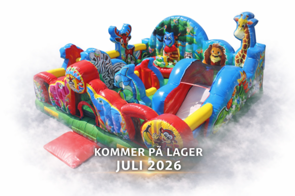 Dyre riget Hoppeborg 5👉 Perfekt til aktive børn 2 - 5år