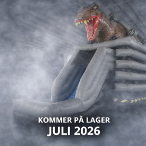 T-rex Combi hoppeborg👉 Perfekt til aktive børn 6 – 12 år