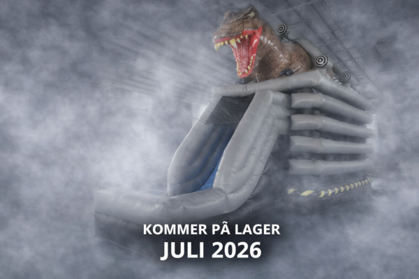 T-rex Combi hoppeborg👉 Perfekt til aktive børn 6 – 12 år