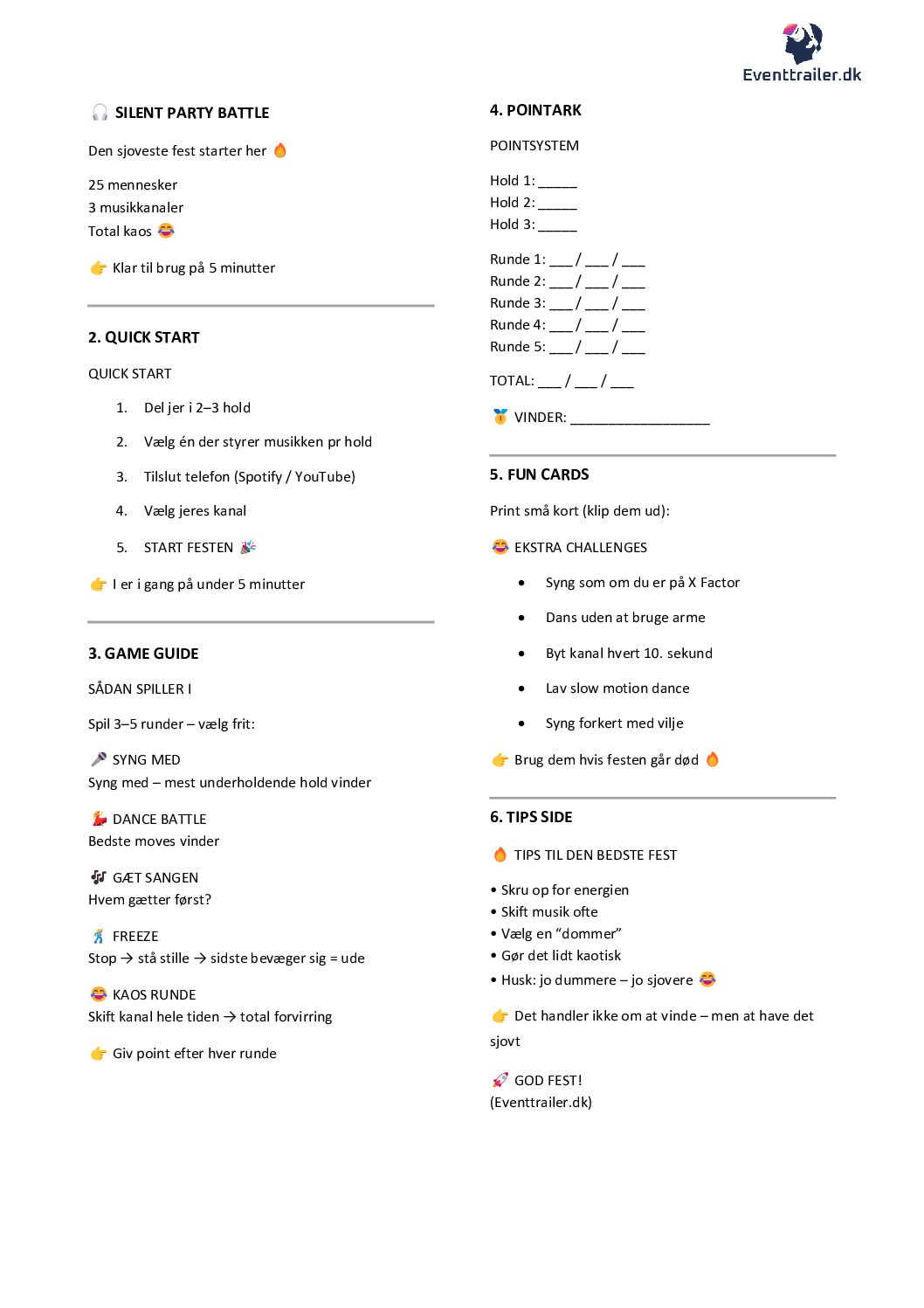 🔥 Silent Party Battle™ – Premium