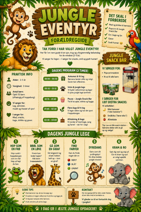 Jungle Eventyr (KOMMER TIL JUNI)