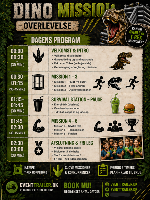 🦖 DINO MISSION  (KOMMER TIL JUNI)